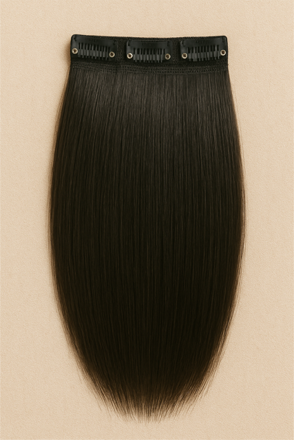 Invisible Clip-In Extensions Silky Straight